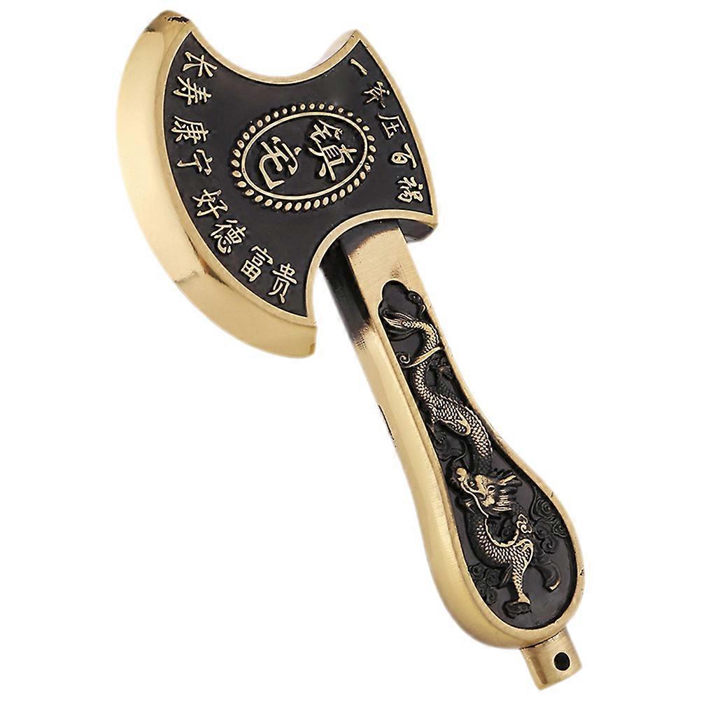 Hand-Carved Brass Decor Decorative Item For Office Decor Multi Color 1Set