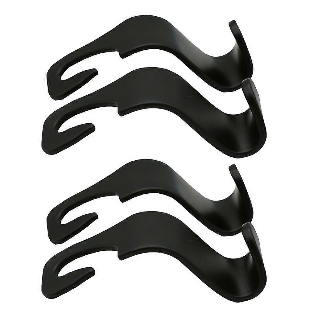 Hanging Car Headrest Hangers Made Of Durable PP Material For Car Storage 4Pcs
