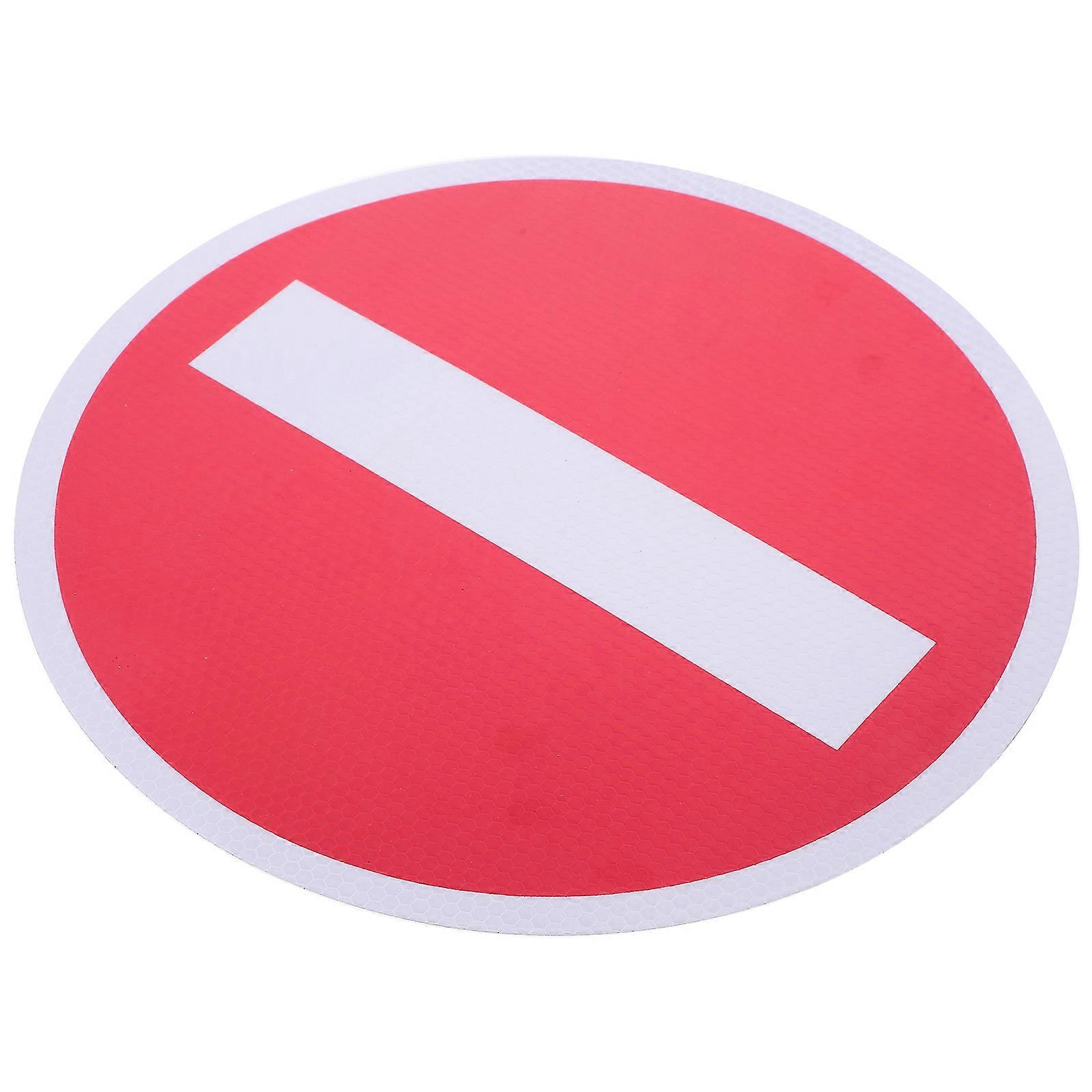 Traffic Warning Sign Safety Sign for Basements, Parking Lots & Factories – Durable Design to Prevent Unauthorized Access – Indoor & Outdoor Use