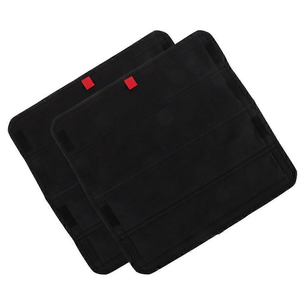 2pcs RV Skylight Window Shade Blackout Cover Foldable Privacy Protection 16.11x16.11x0.16in