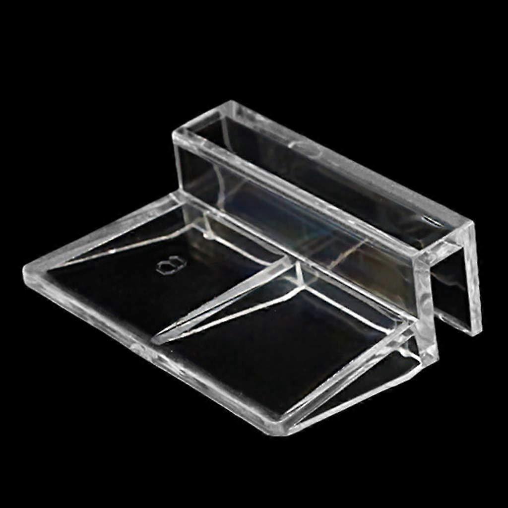 Deckelclips for rimless aquariums, mounting, clamp stand, 6 mm/8 mm/10 mm, clear acrylic for fish