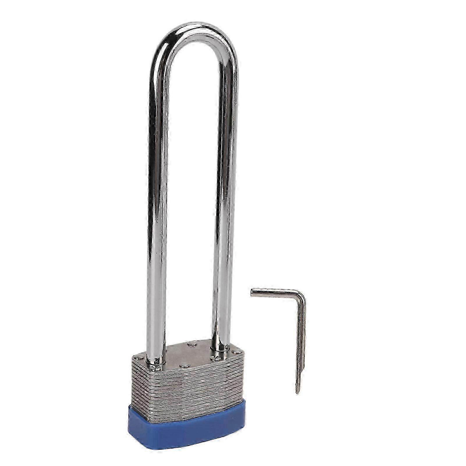 Extre Large 4 Digit Combination Laminated Padlocks Security Luggage Locks with Long Shackle for Garages Warehouse Sheds-Yvan