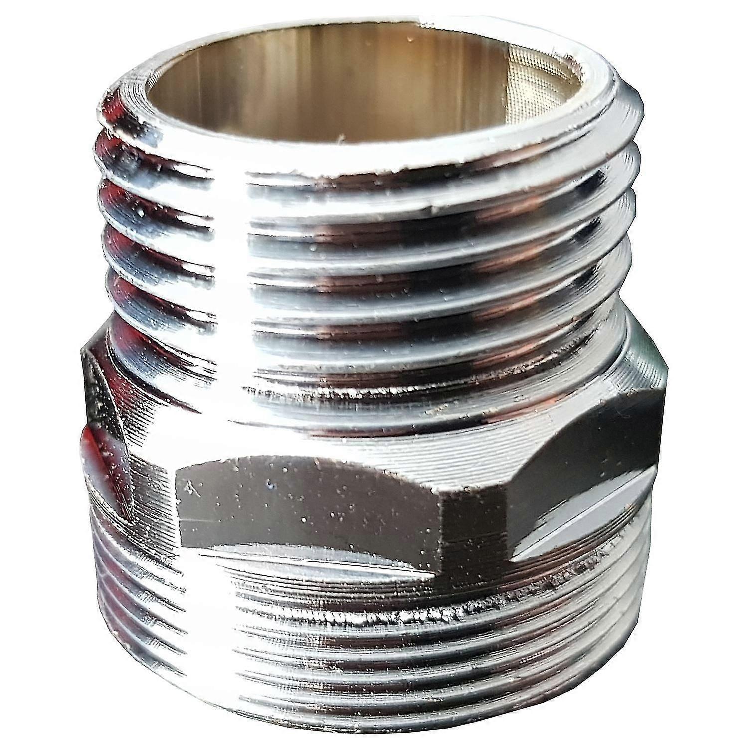 1/2" Inch Mannelijke BSP x M24 Mannelijke of F22 Vrouwelijke Aansluitnippel Union Chroom Messing