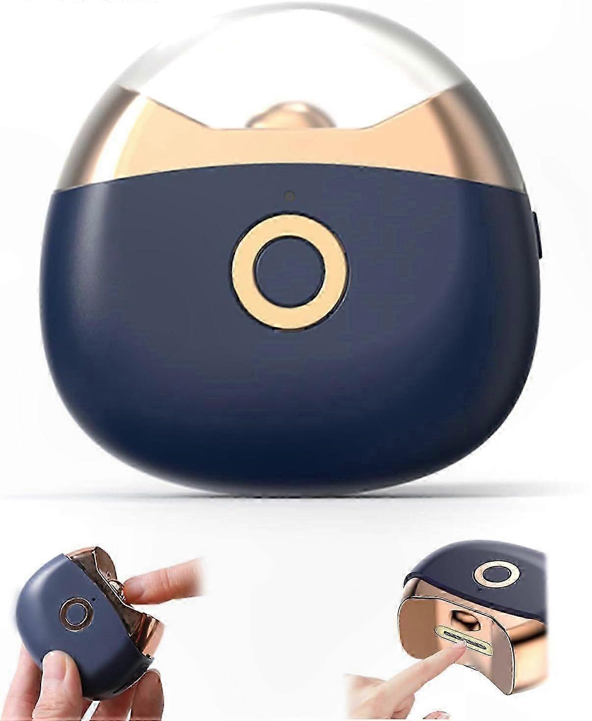 Compact Electric Nail Trimmer with LED Light and Dual Speed Settings for Accurate Grooming