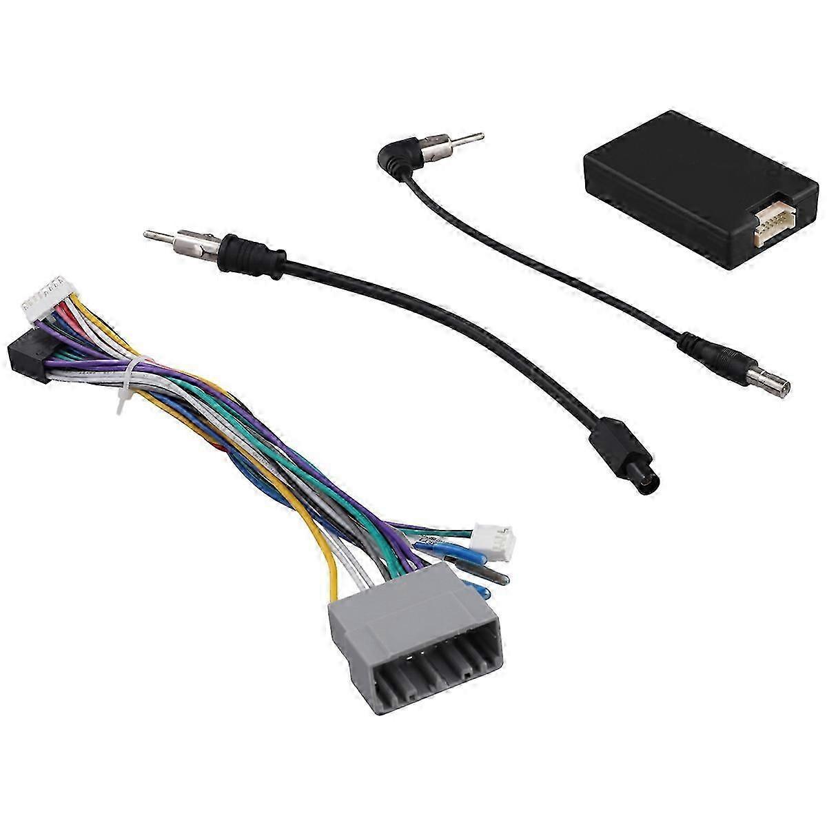 16 Pin Car Android Stereo Wiring Harness Adapter Protocol Box CAN Bus Decoder for 300C Grand