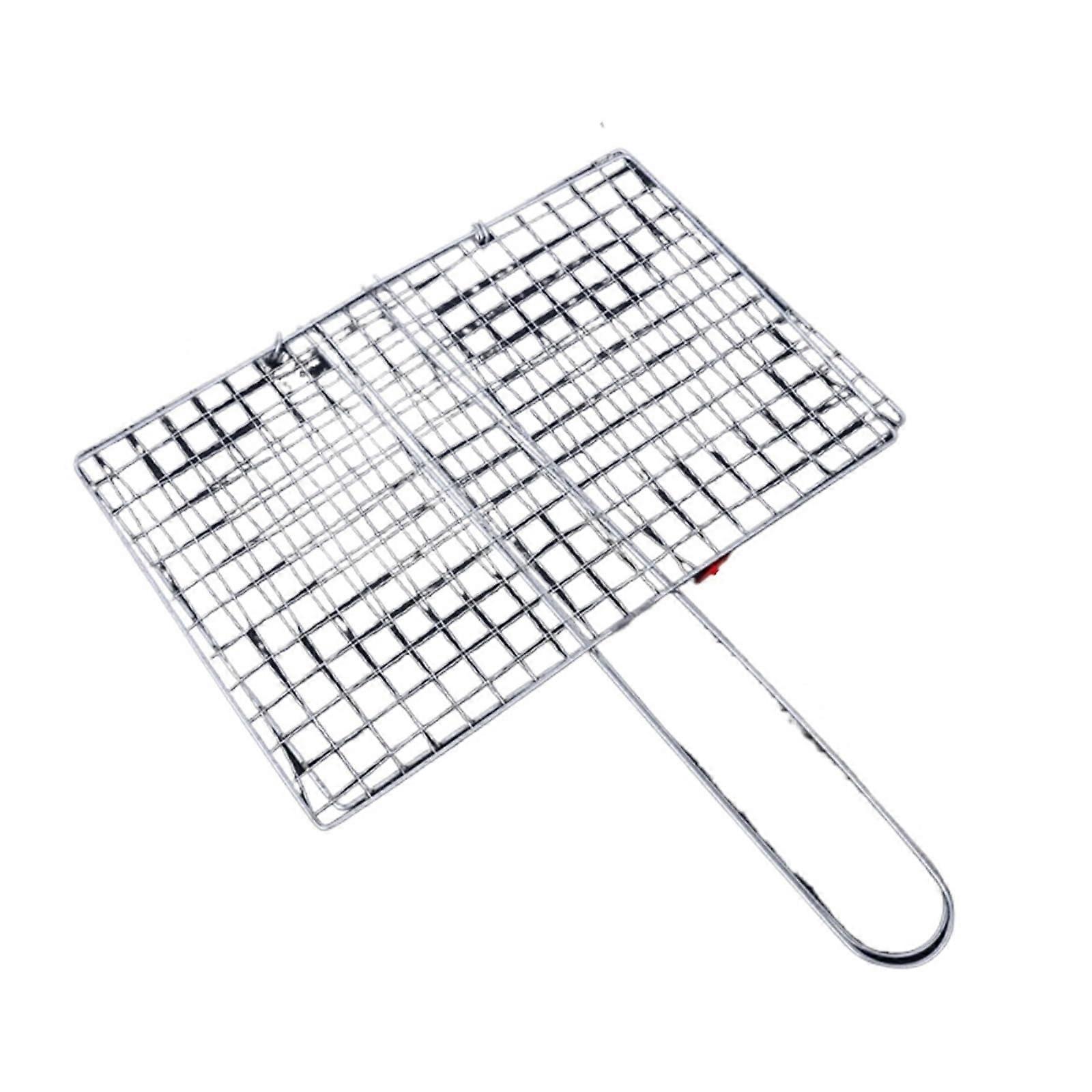 BBQ Net for Steak Meat Fish, Vegetable Grill Net, Camping Grill, Picnic BBQ Tools