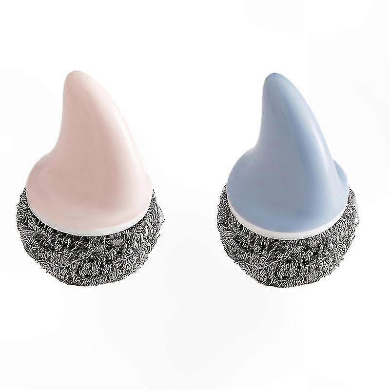 2-Pack Kitchen Pan Cleaning Brush