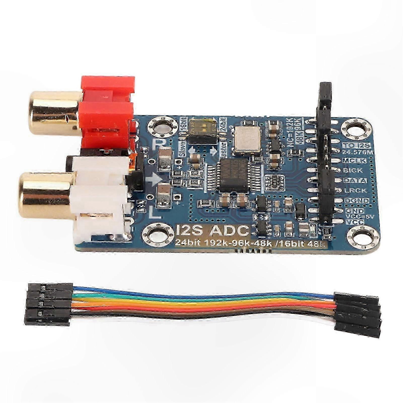 I2S ADC Audio Capture Card Module Entwicklungsboard für verlustfreies digitales Audio