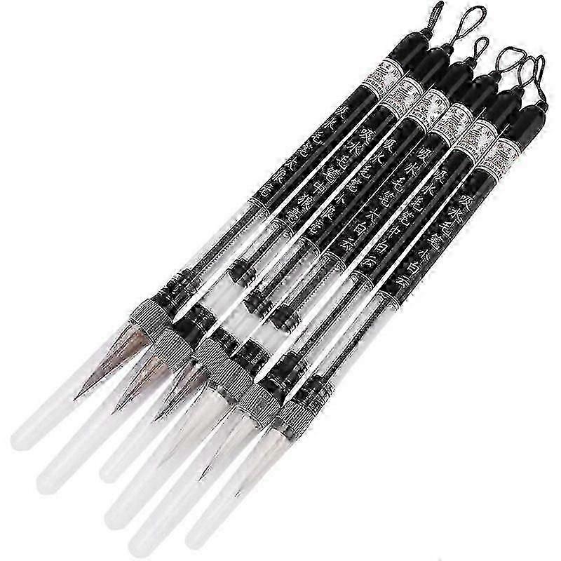 6pcs Water Brush Pen Set for Calligraphy Painting