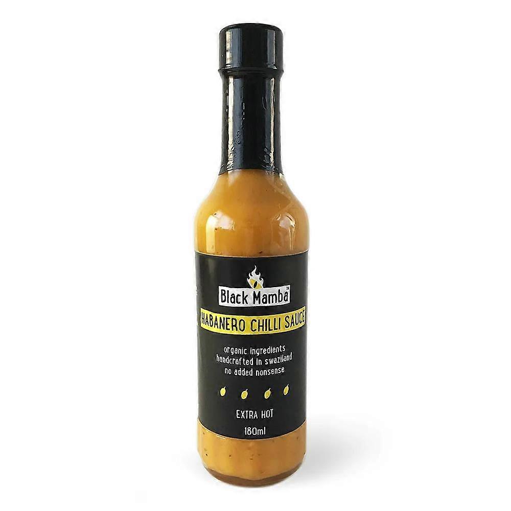 Sauce pimentée Black Mamba Habanero 180 ml - Lot de 2