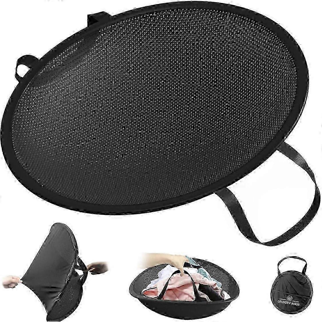 Foldable Laundry Basket for Clothes Storage - Space-Saving Organizer for Home or Dorm