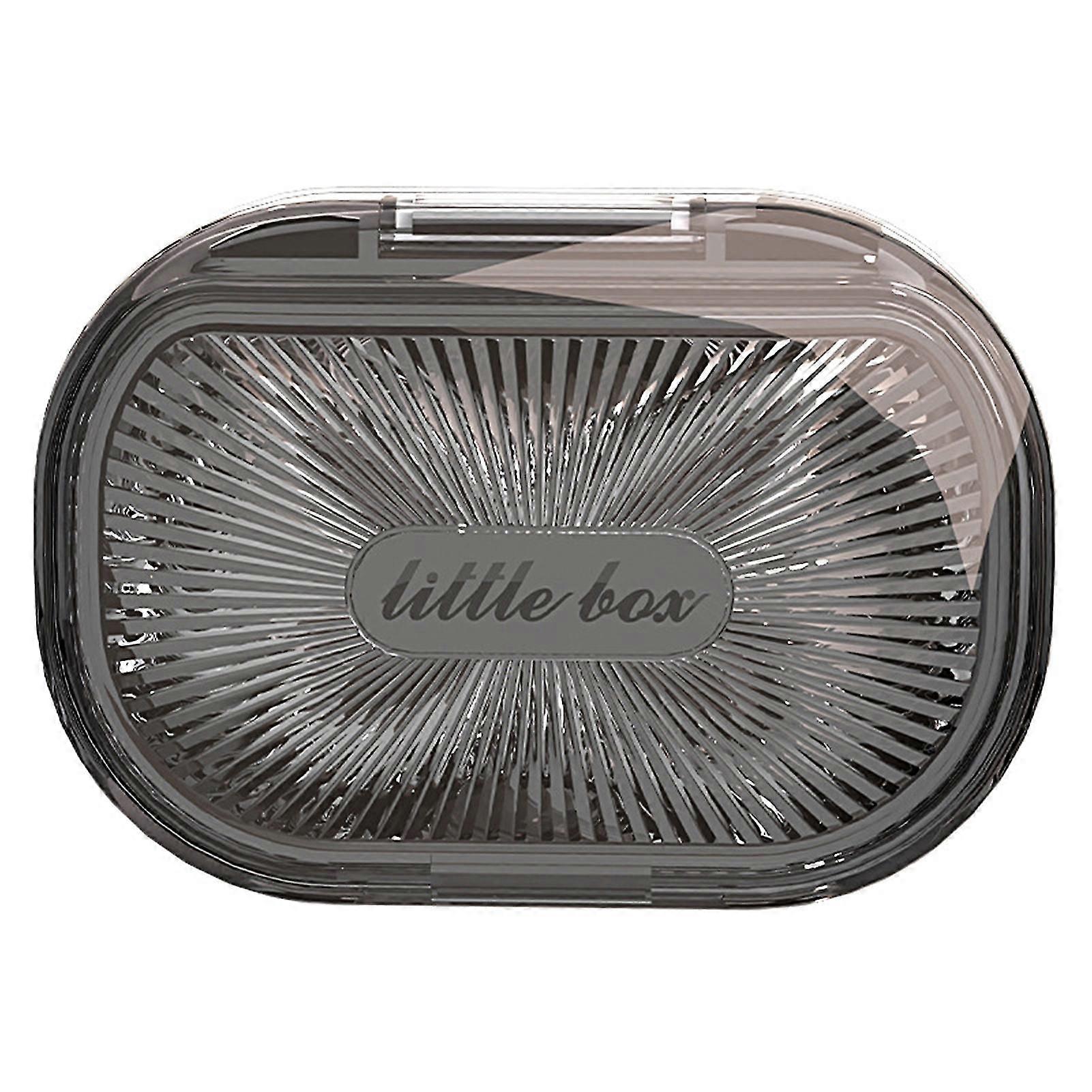Denture Box Good Sealing High Capacity Portable Waterproof Light Luxury Denture Bath Case Box Holder For Daily Use Kaesi