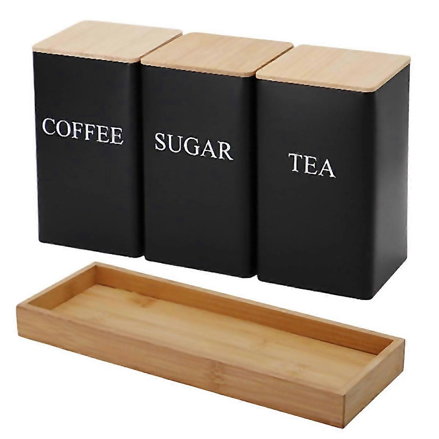 Für Tee Kaffee Zuckerdose Set mit Tablett Eisen Tee und Kaffeekannen