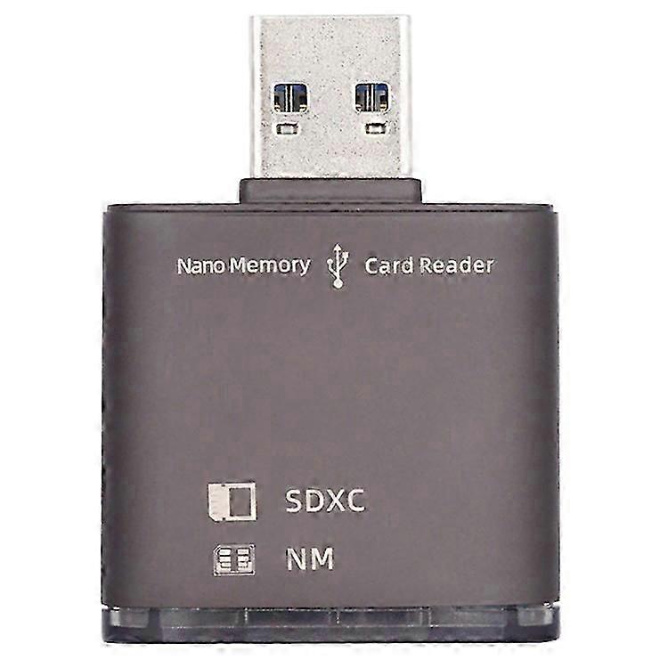 U3-061 USB 3.0 to NM Nano Memory Card SD Card Reader Writer for Mate Serial Phone / Camera / Laptop