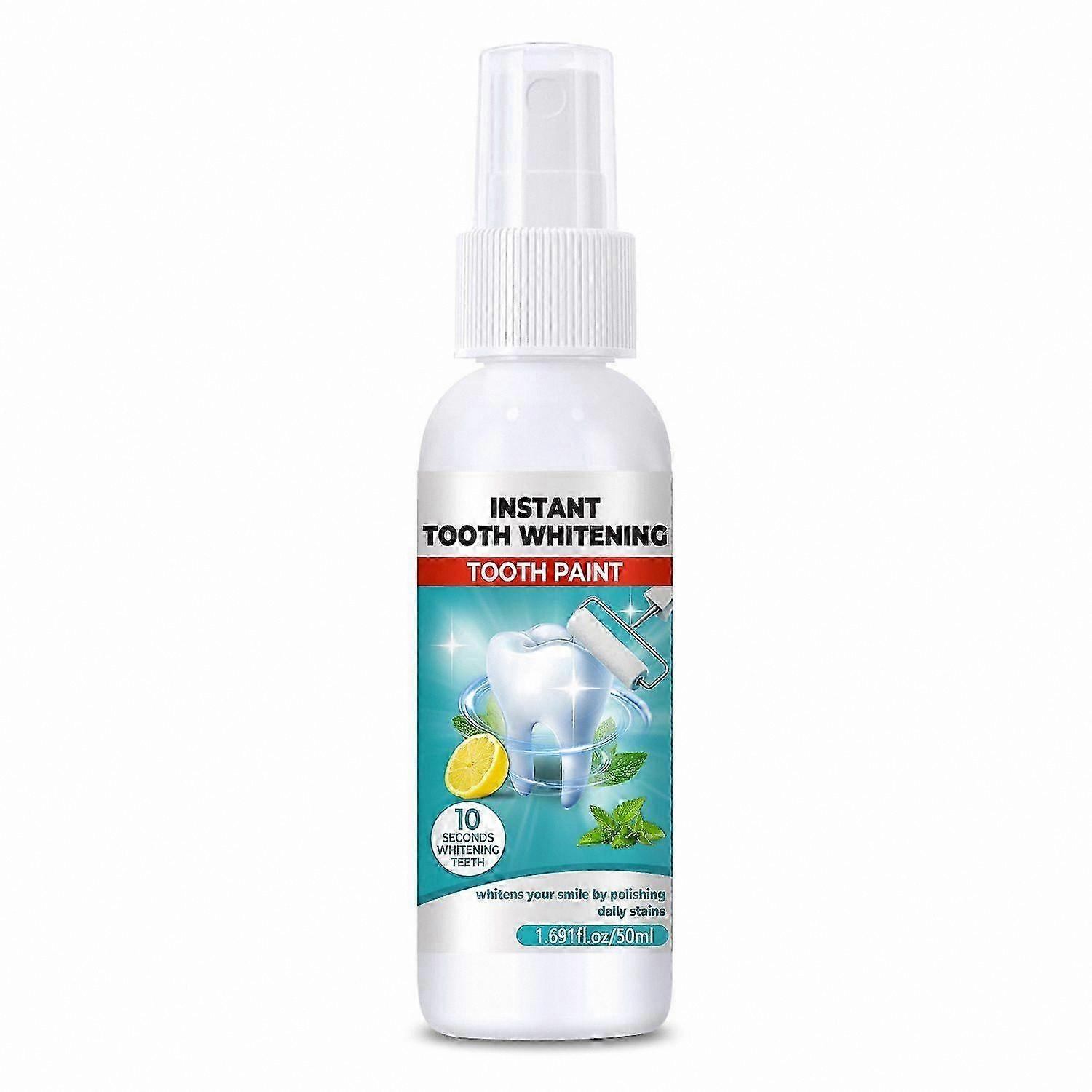 Instant Teeth Whitening Paint Kit, Portable Smile Enhancer for Quick Brightening and Confidence Boost