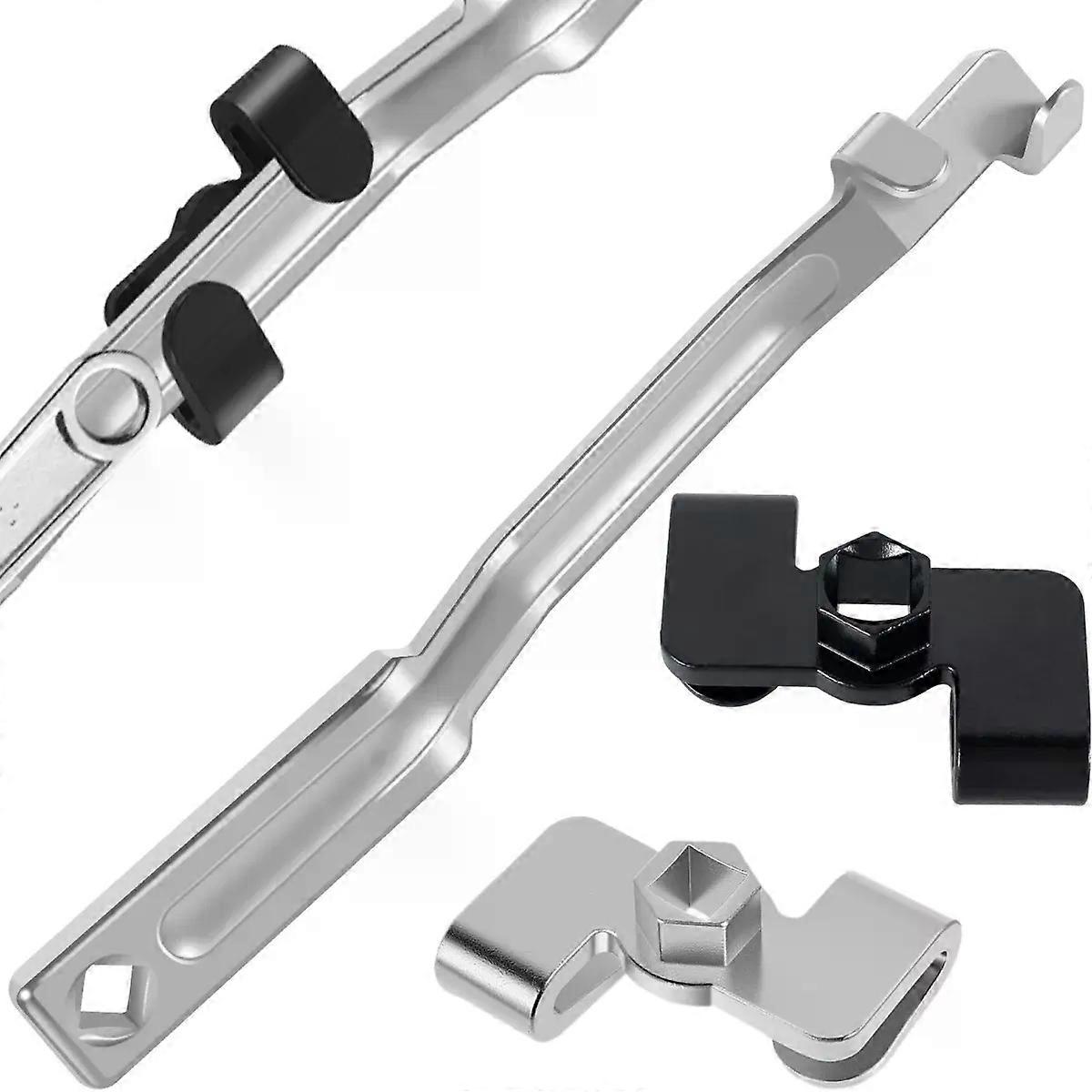 Wrench Extender Adapter Wrench Extender Tool Bar Set Universal 1/2inch Drive Breaker Bar Extender Wrench Extension Hand Tool