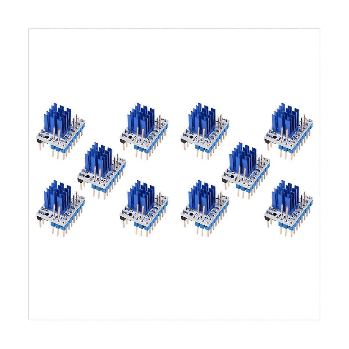 10Pcs TMC2209 V3.0 Stepper Motor Driver Stepping Rod Silent Driver 256 Microstep Current 2.8A VS TMC