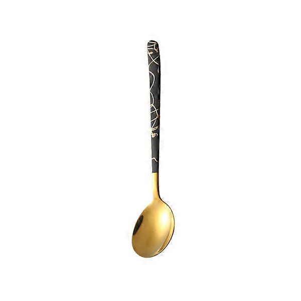 1 pc/1 pair useful dessert spoon with comfortable grip