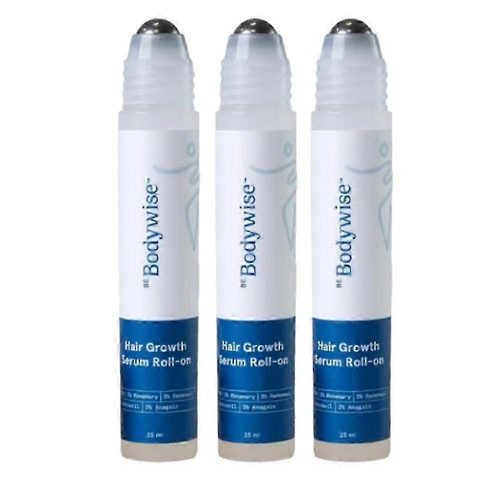 Be Bodywise Hair Growth Serum Roll On - 3% Rosemary, 3% Redensyl & 2% - (25ml)