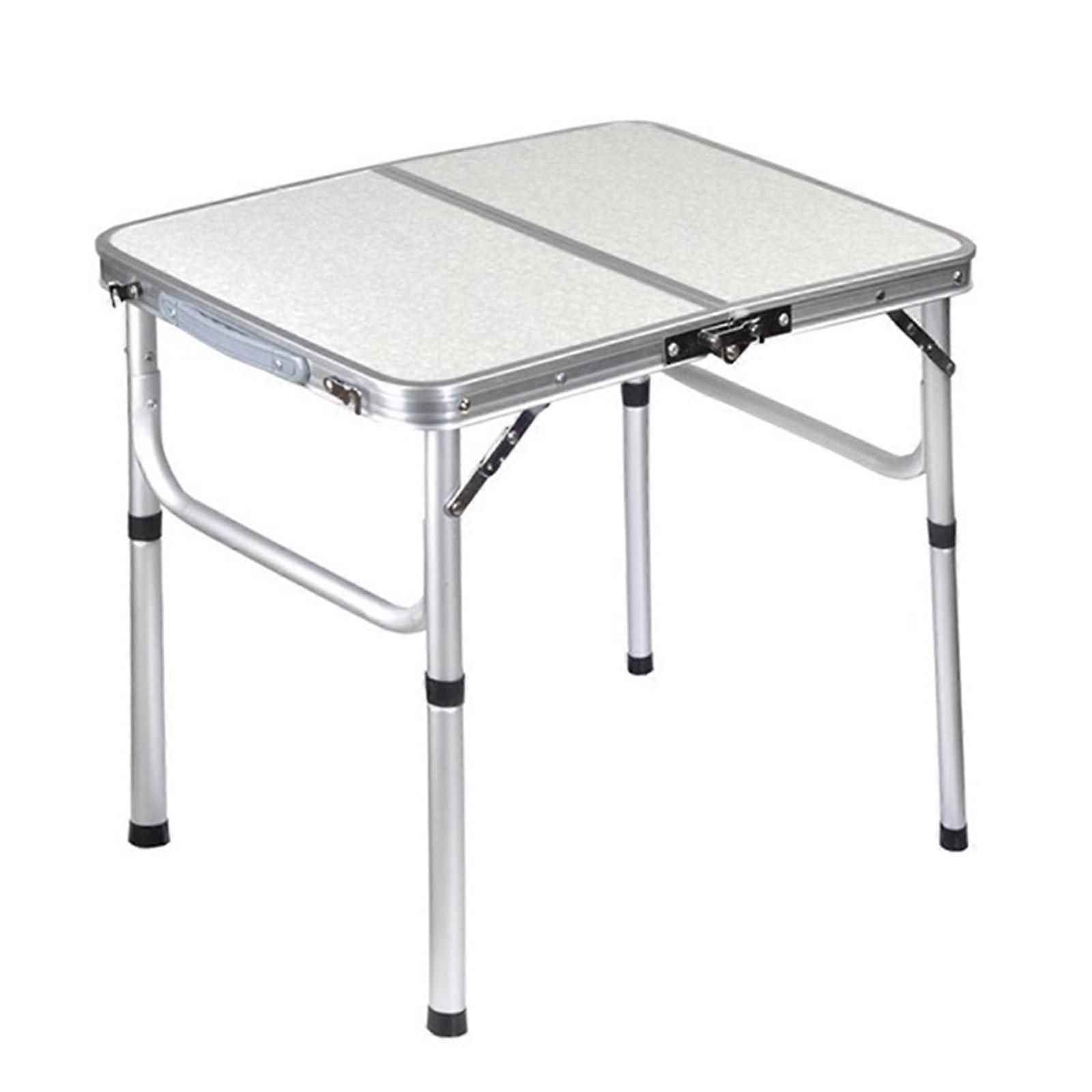 Folding Dining Table Ultra Light Aluminium Alloy Foldable Portable Desk For Outdoor Picnics Camping Laptop Bed Table