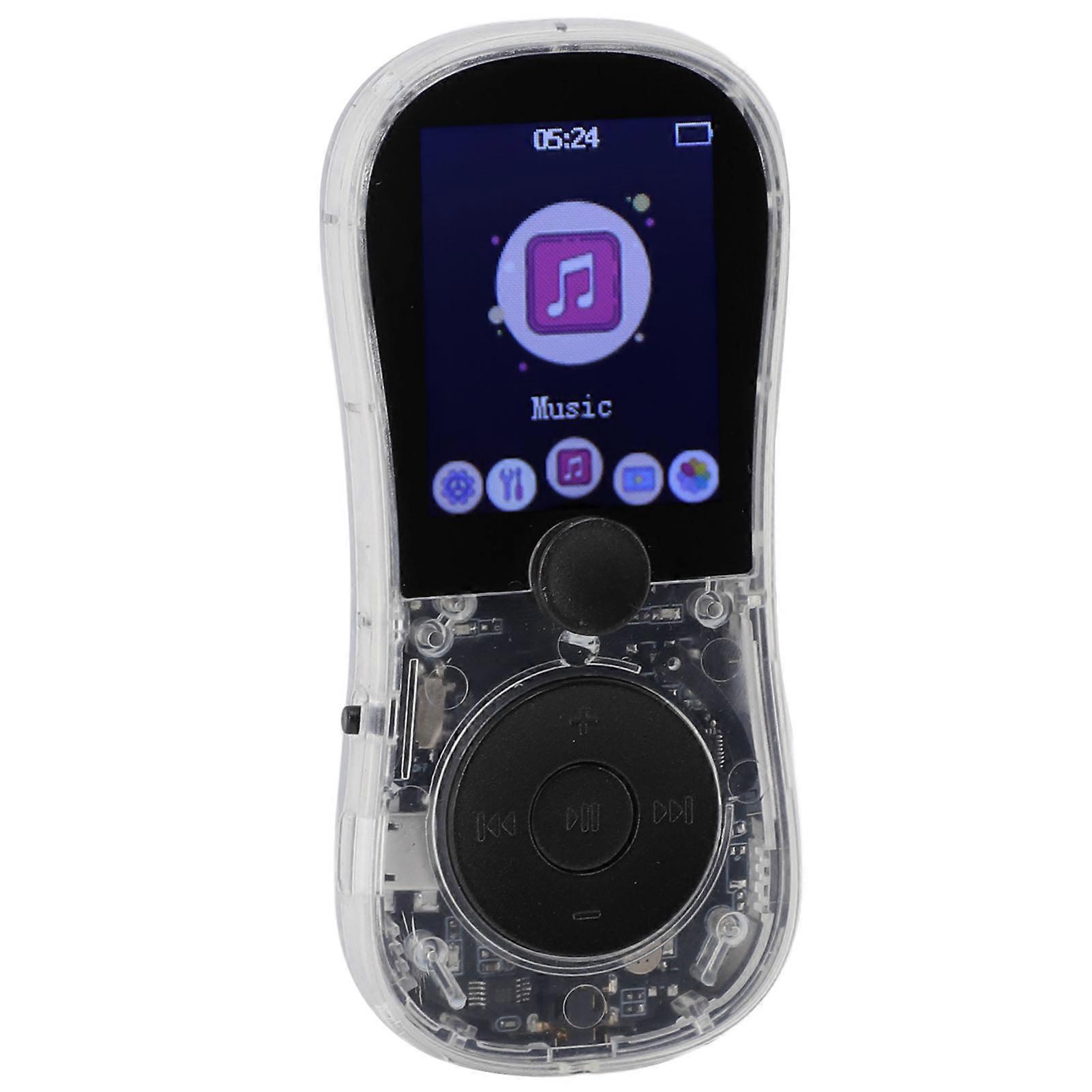 MP3 MP4 Player 1.77" Color Screen Black with 64GB Memory Card