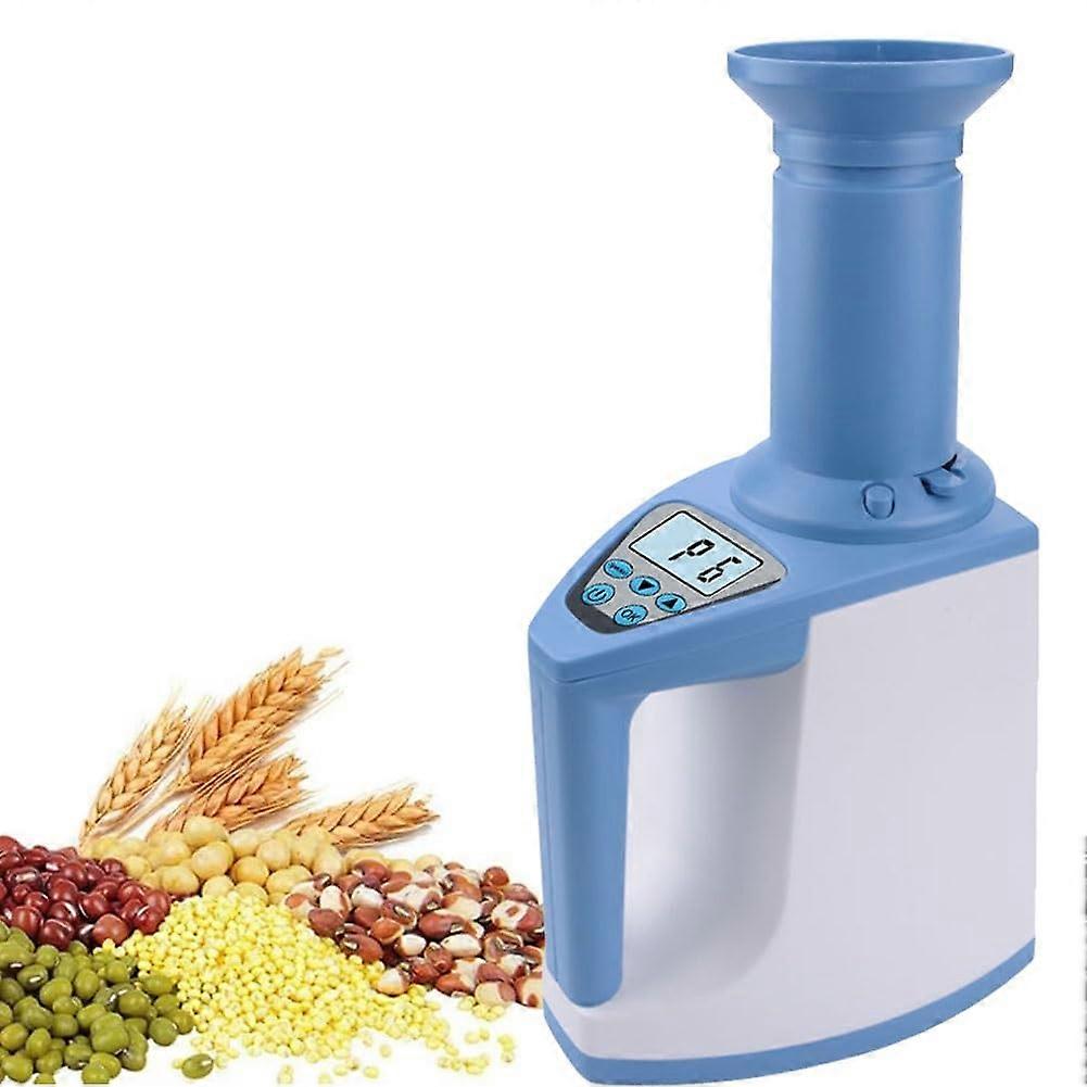 Grain Moisture Meter 1g With LCD Display For Coffee Beans Rice Wheat Precision Humidity Meter Error 0.5%