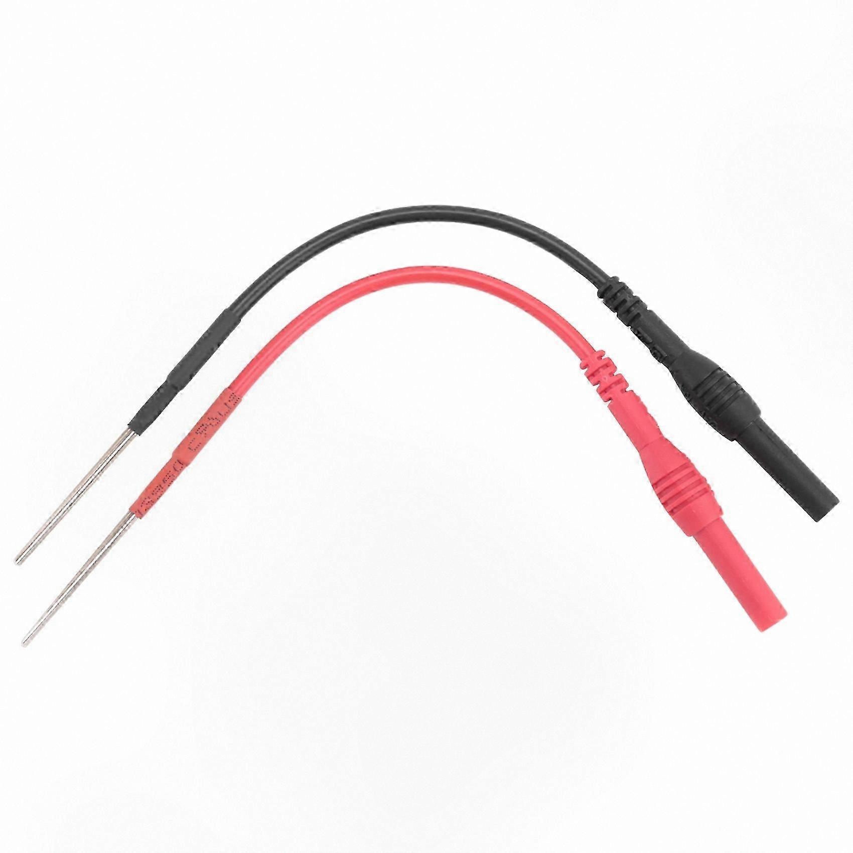 2-Pack Flexible Spoon Back Probes with 4mm Banana Plug Test Leads