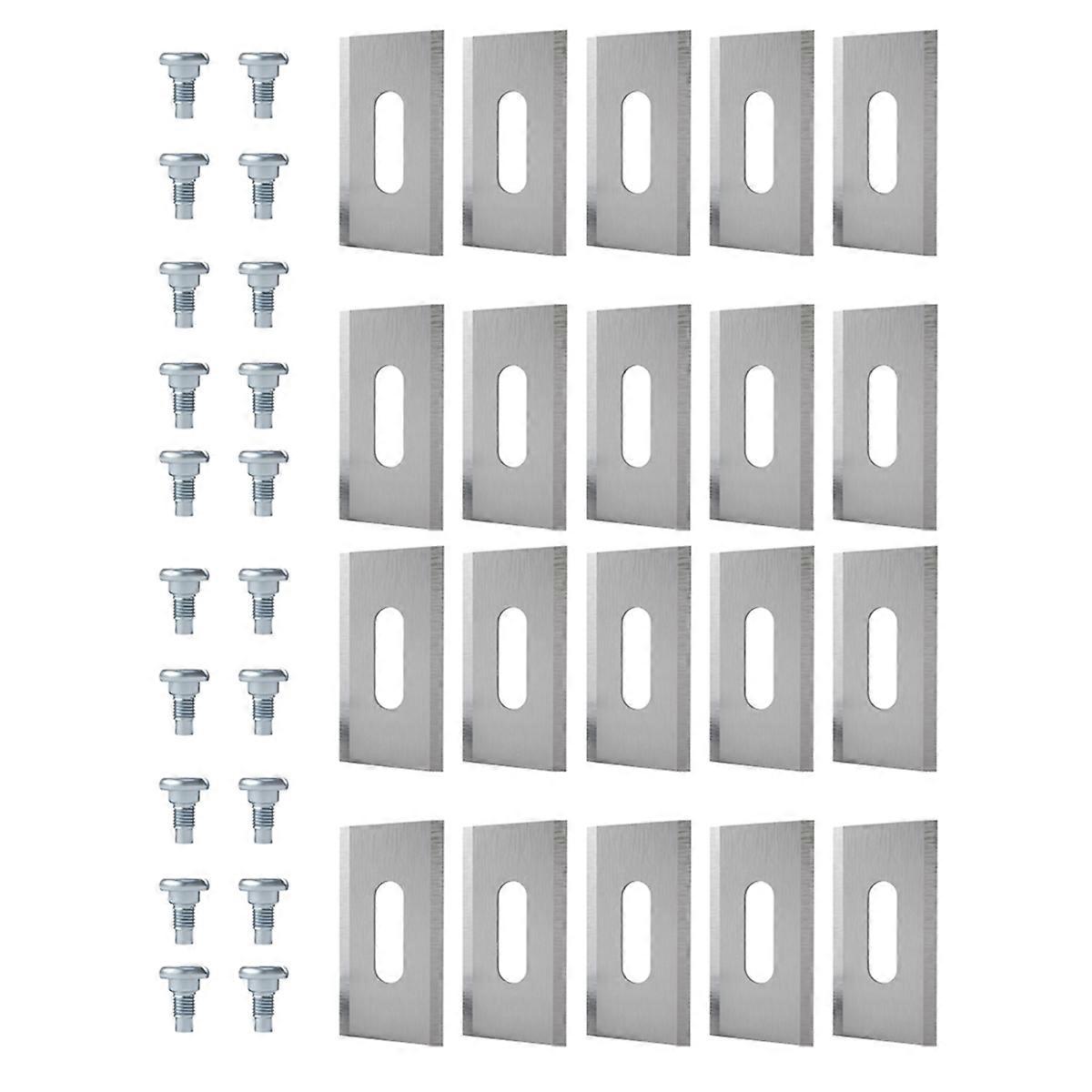Trimmer Blade Lawn Mower Grass Replacement Trimmer Cutter for /Garden Robotic Lawnmower Tools 20PCS,A