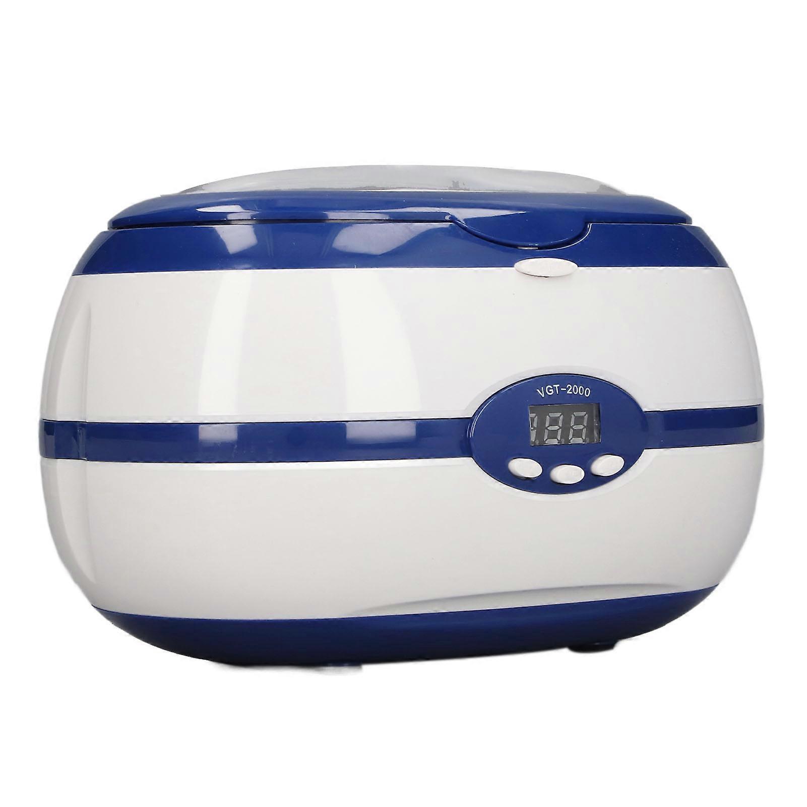 600ml Digital Ultrasonic Cleaner 40kHz Timer 35W US Plug