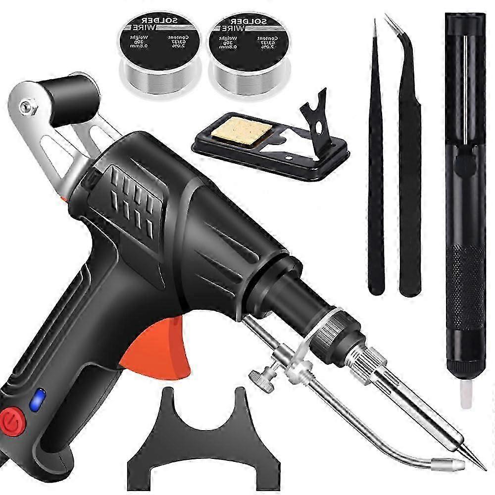 Professional grade laser soldering kit with adjustable heat settings