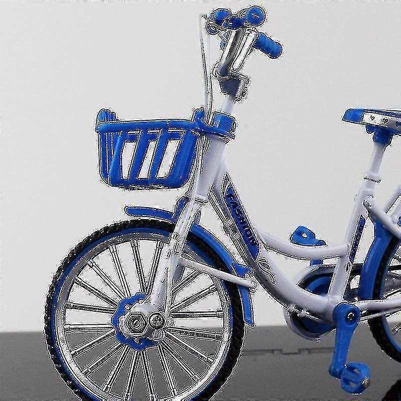 Mini 1:10 Alloy Bicycle Scale Model Simulation Ornament Finger Bikes Toy Creative Alloy Bicycle Mod
