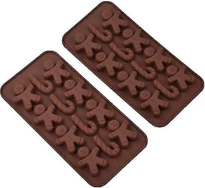 Set of 2 Silicone Cake Molds, 12 Cavity Chocolate Mold, Lattice Shaped DIY Chocolate Mold Handmade S