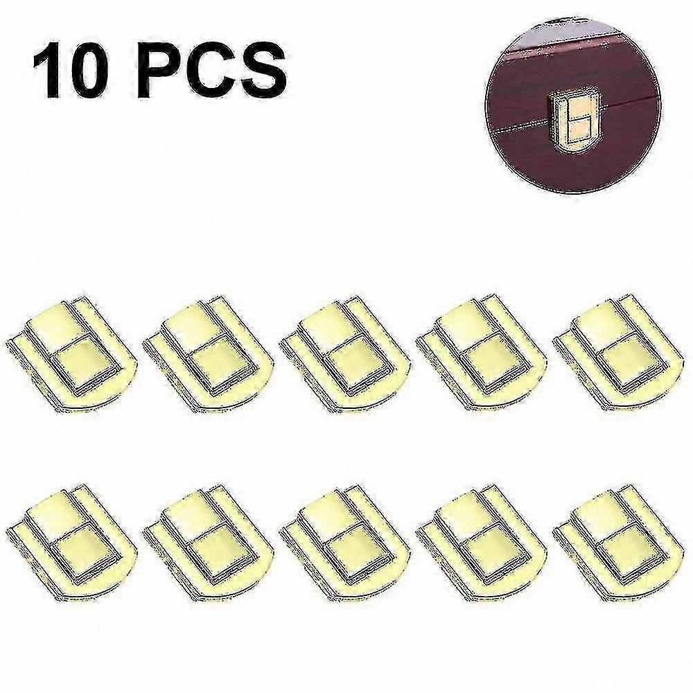 10 Pack Snap Lock Latches for Suitcases, Metal and Wood Storage Solutions