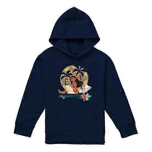 Moana Childrens/Kids Sitting Sunset Hoodie