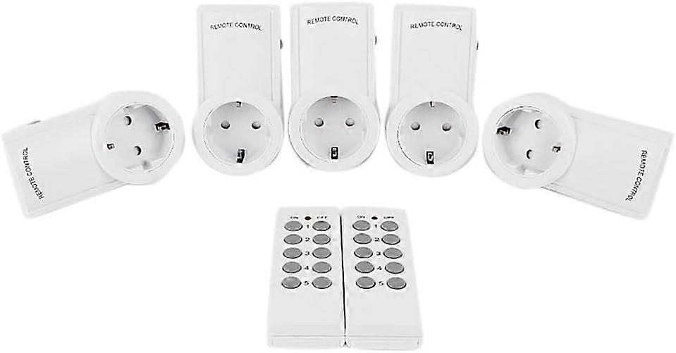 Two-way Wireless Remote Control Smart Electrical Outlet Switch for Lights Fans