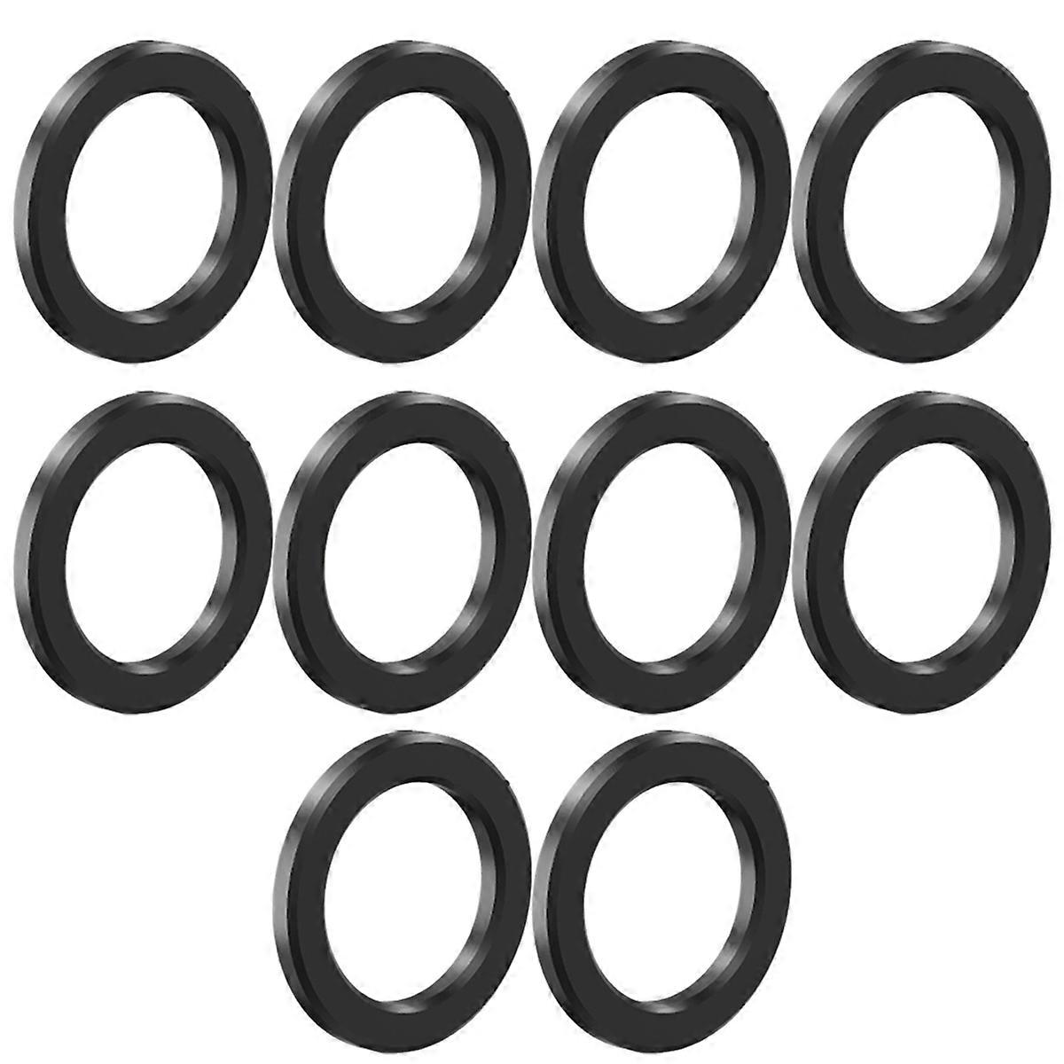 10pcs M6 Bicycle Titanium Flat Washer Universal Black