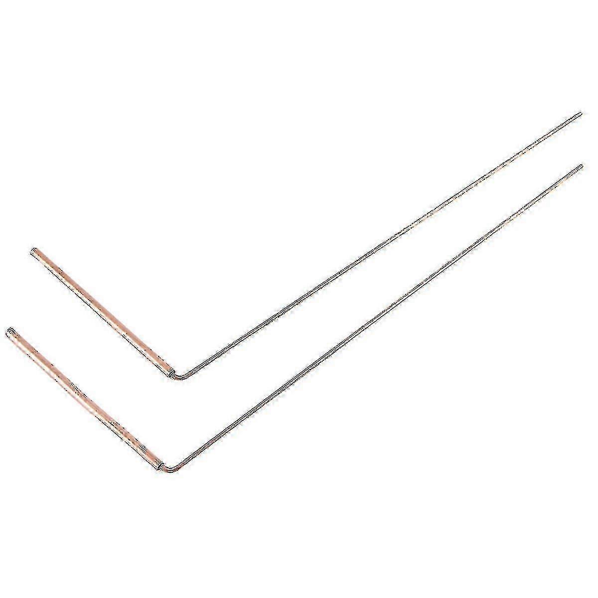 Pure Copper Divining Rods 2pcs for Water Dowsing and Metal Detection