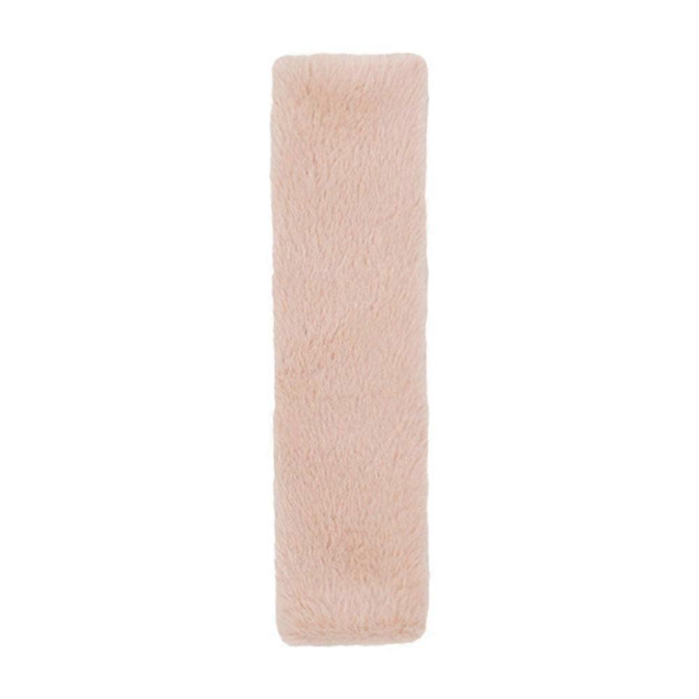 Protector de hombro de cinturón de seguridad de automóvil Protector de hombro anti pellizco de felpa de color sólido