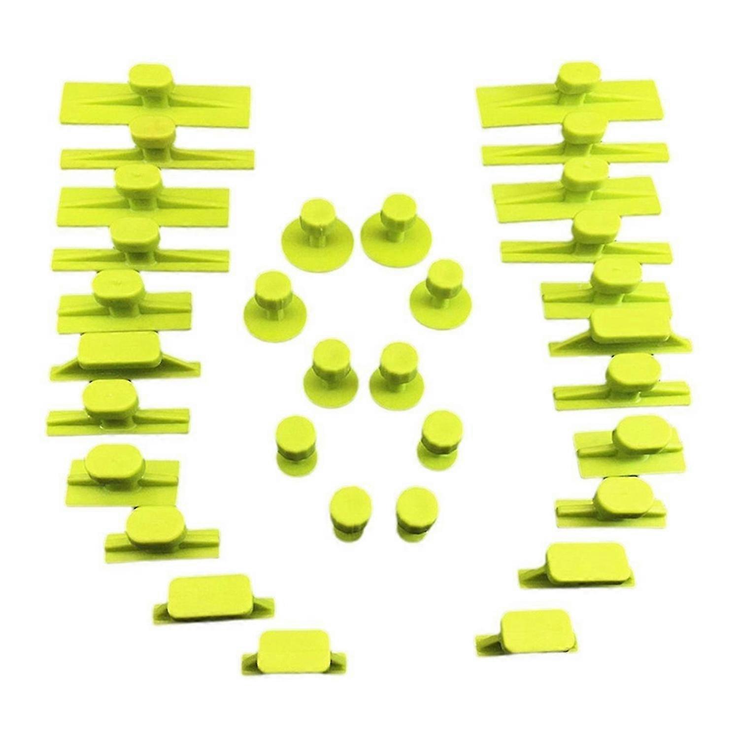 Paintless Car Body Dent Removal Pulling Tabs for T Slide Hammer,32Pcs