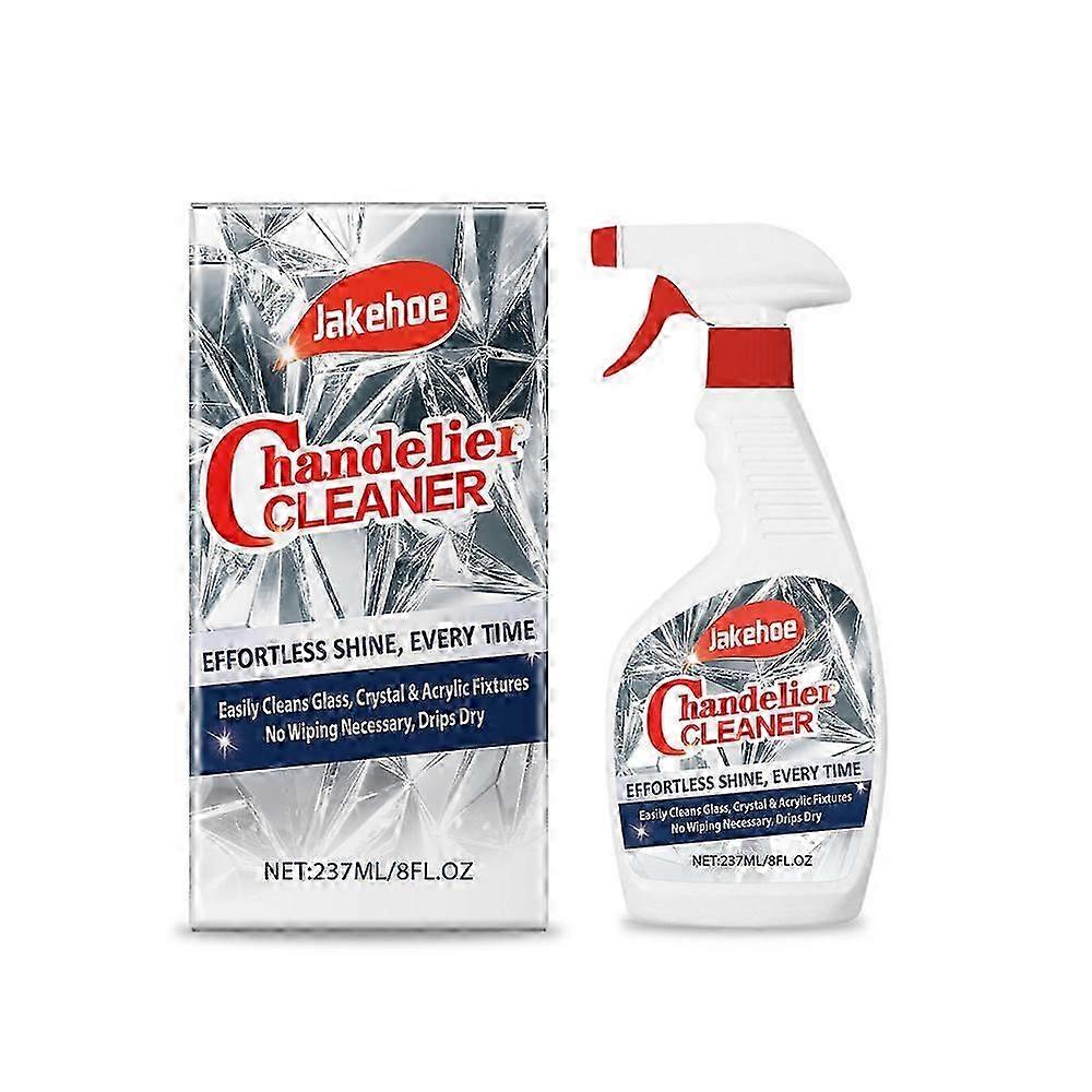 Chandelier Cleaner Spray with Drip-Dry Formula, No-Wipe Dust Remover for Easy Maintenance
