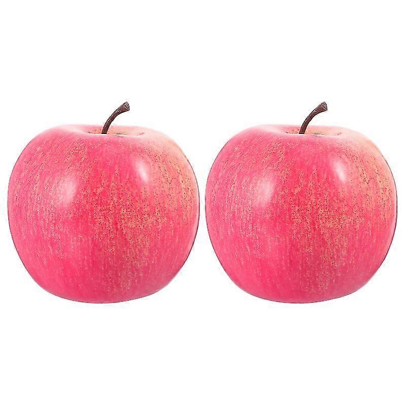 2pcs Artificial Apples