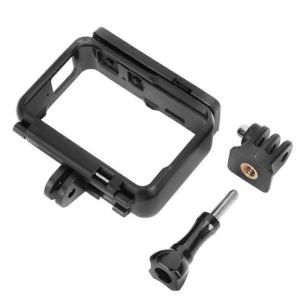 ABS Black Lightweight Portable Motion Camera Protective Frame Protection Cover Accessory for Insta 360 One R Sports Cameras