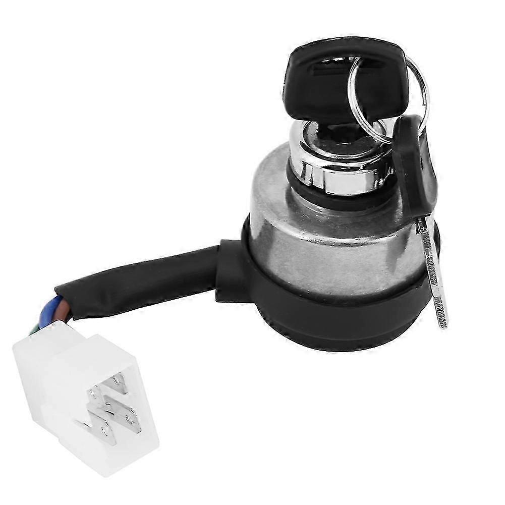 4 Wire Ignition Start Key Switch For 2.5-6.5KW 168F Gas Generator Accessories
