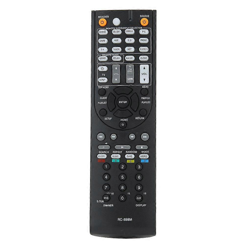 RC-898M AV Remote Controller Replacement for ONKYO TX NR646 TX NR747 TX NR545