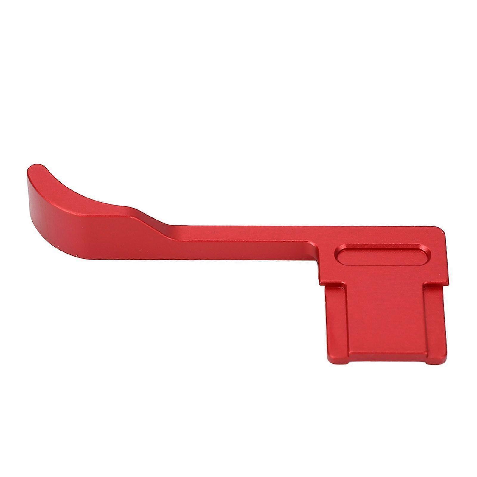 Hot Shoe Thumb Up Rest Hand Grip for A7CR A7CRII Camera Aluminum Alloy Ergonomic Design Red