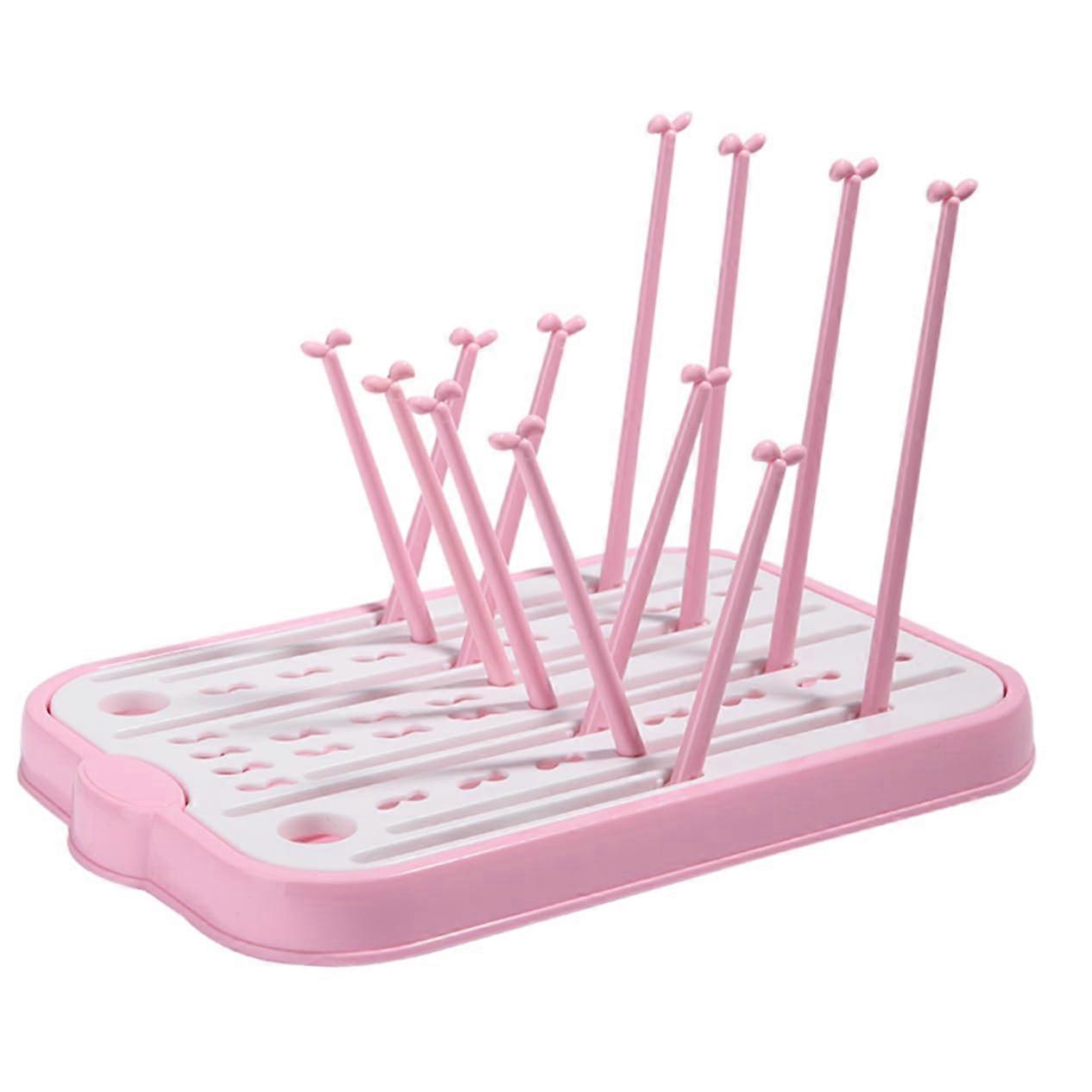 Bottle Drying Rack PP Material Multifunctional Feeding Stand Bottle Storage Organizer