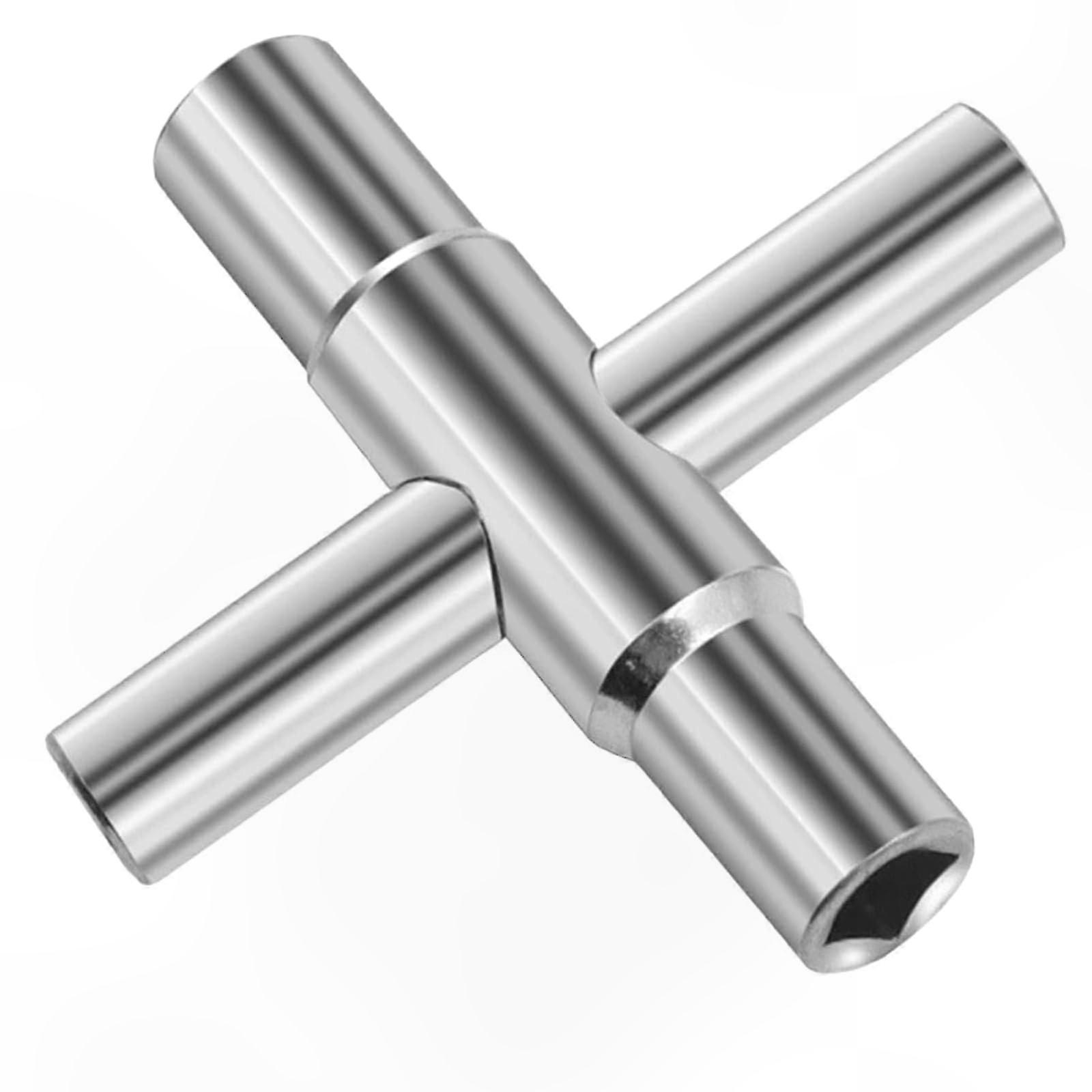 4-Way Bleed Wrench with Inner Dimensions 6.5mm, 7mm, 8mm, 9mm for Versatile Use
