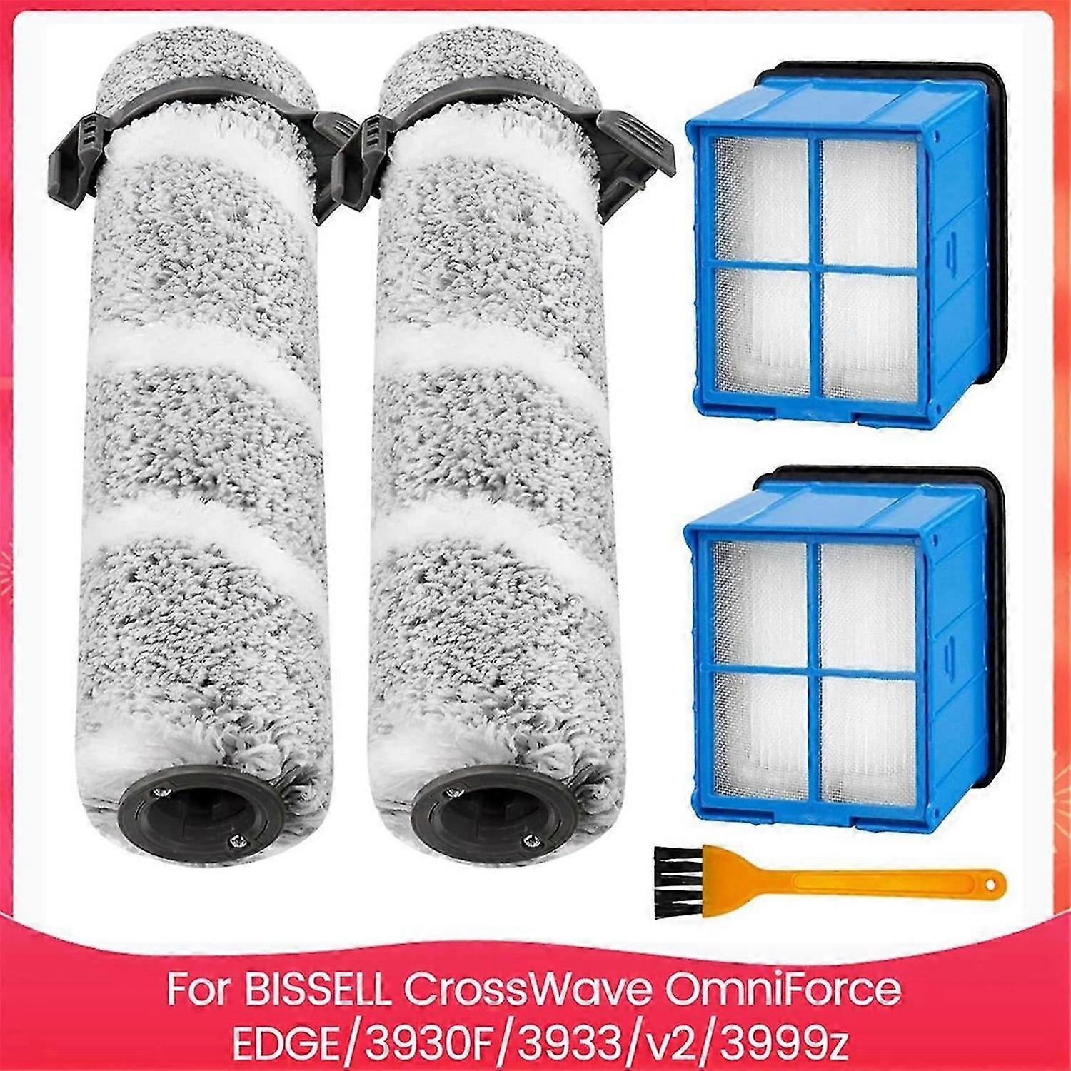 Brush Roll and Filter Parts for BISSELL CrossWave Vacuum Cleaner