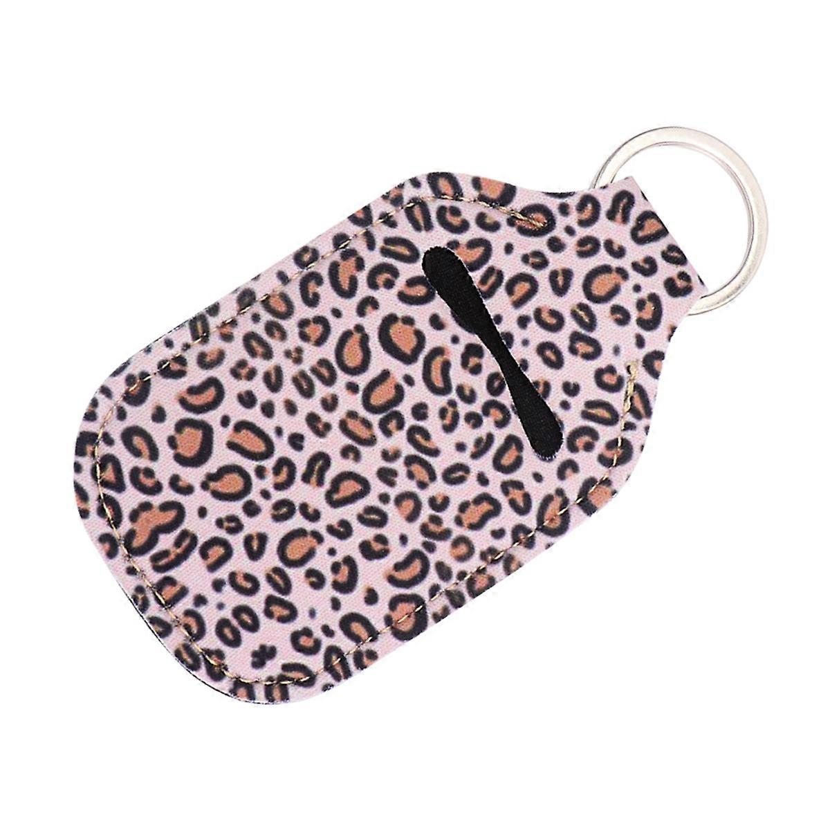 Lip Gloss Bottle Key Ring Pouch 12X6cm Multi Color Travel Accessories For Adults Daily Use