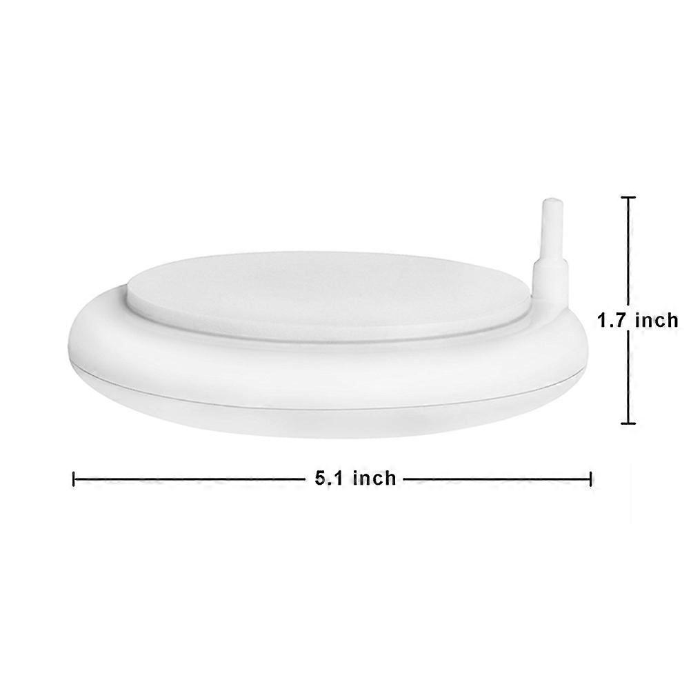 Airstone Round Ceramic Disc for Oxygen Pumping White Fish Tank